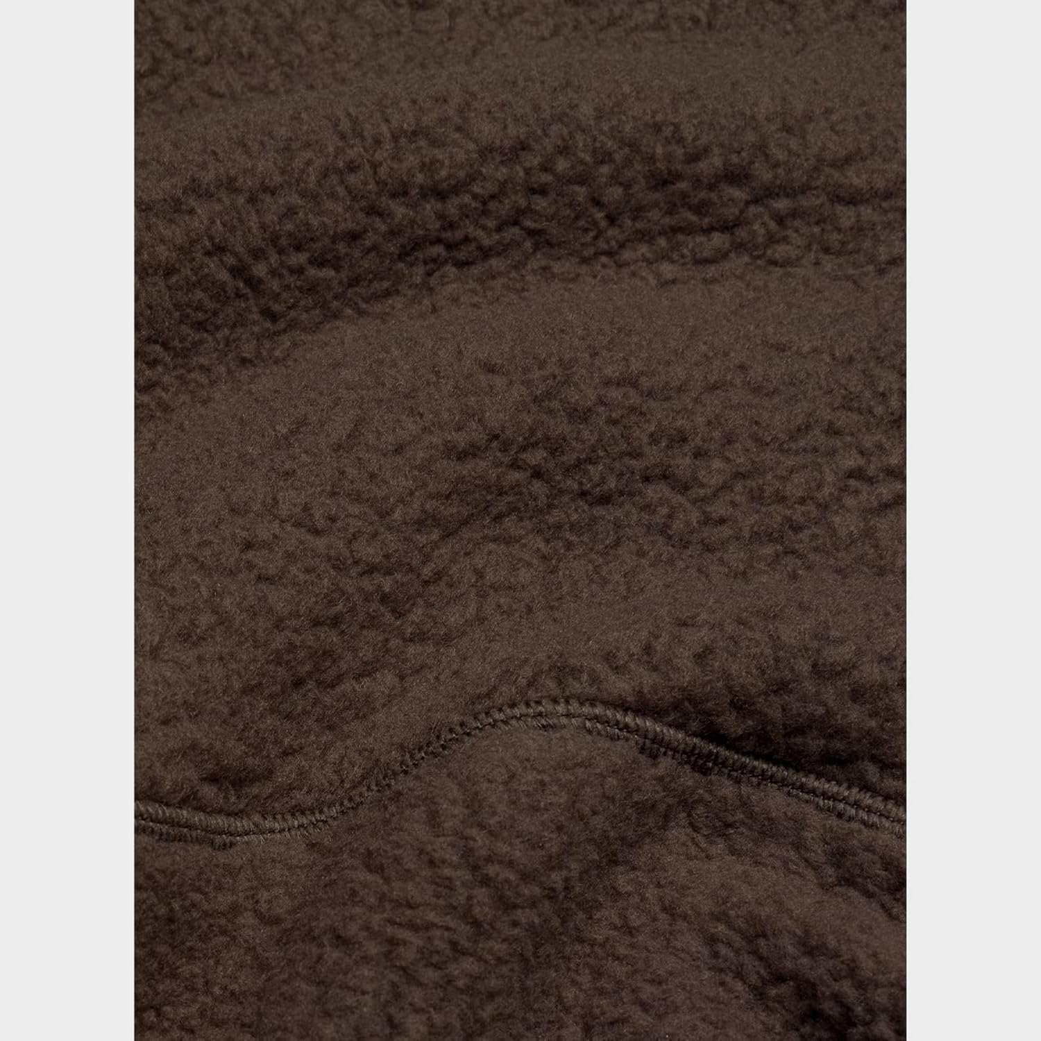 Womens Fleece Sweatshirts Cropped Half Zip Fuzzy Warm Sherpa Pullover Varsity Jackets with Zipper Pockets - Image 6