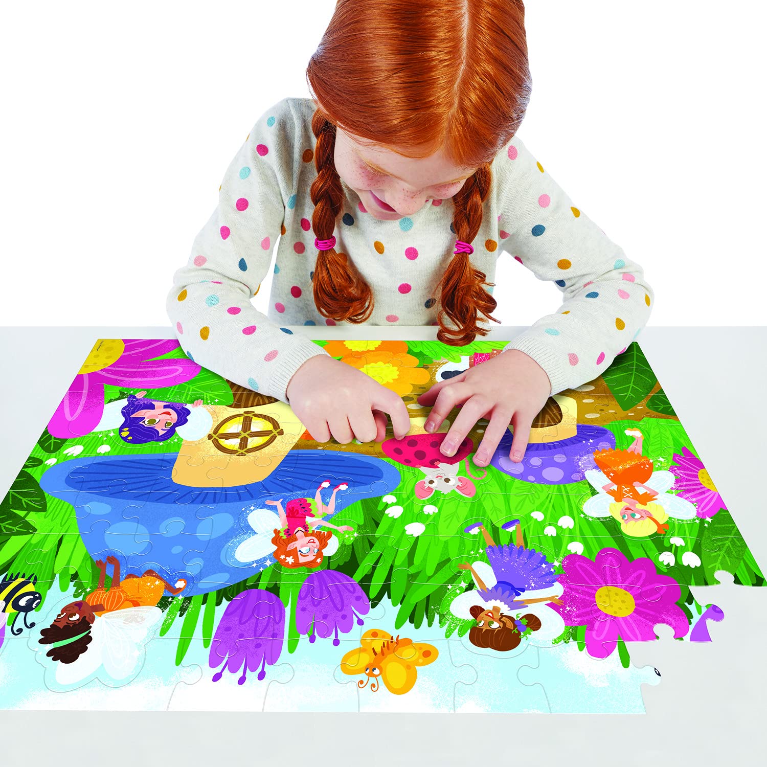 Peaceable Kingdom Fruity Fairy Puzzle - Scratch & Sniff Puzzle for Kids Ages 5 & up - Great for Classrooms - Image 4