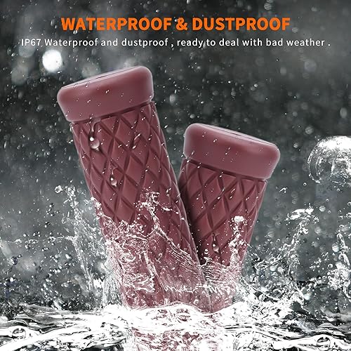 Miniatura 6 de JMTBNO Agarres para motocicleta con barra de goma de 78 pulgadas, 0.866in, 0.945in, agarre cómodo para manillar de mano para motocicleta