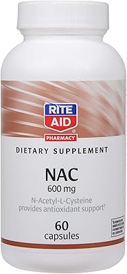 Rite Aid NAC N-Acetyl-L-Cysteine Capsules, 600 mg - Jordan