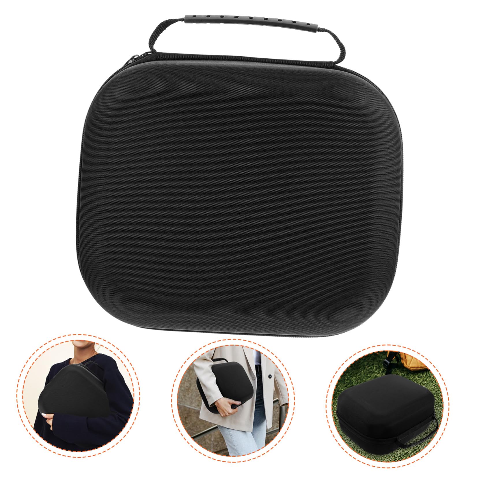 Vr Brillenetui Hardcase Eva mit Reißverschluss, Stoßfest, Tragbar