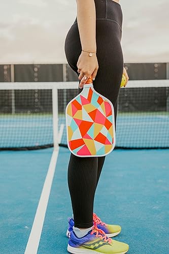 Miniatura 6 de Paleta de pickleball BOP Performance una cara de fibra de vidrio y núcleo de panal de abeja de 0.63 pulgadas de grosor para un control preciso en