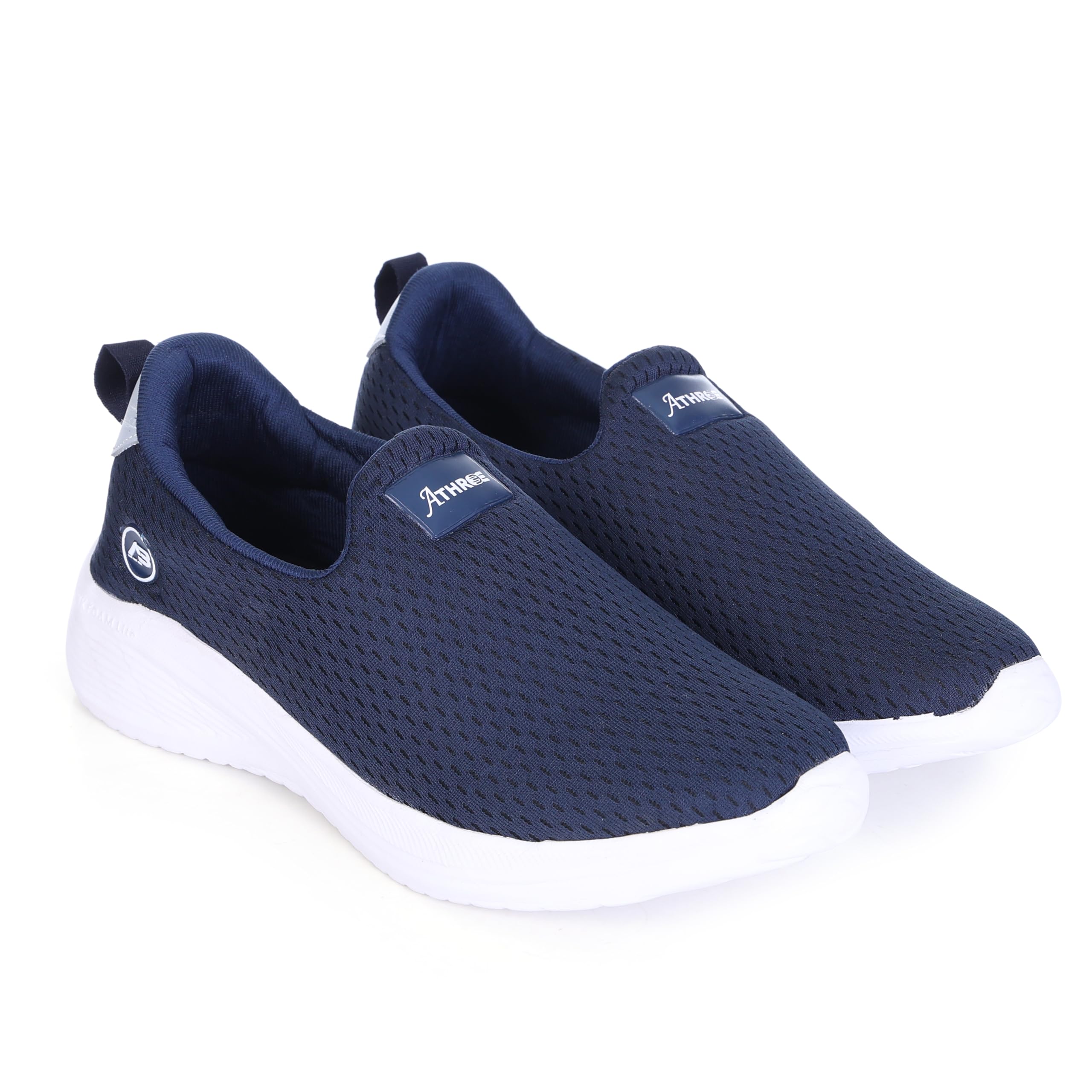 athree Premium Slip-On Walking Shoes for Men, Lightweight EVA Sole with Breathable Upper Mesh, Round Toe & Cushioned Comfort, Flexible Sports & Casual Shoes for Men's-picture-36