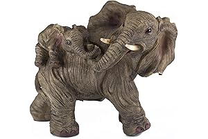 5.5 Inch Realistic Elephant Figurines