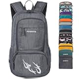 FENGDONG 35L Lightweight Foldable Waterproof Packable Travel Small Hiking Backpack Daypack for men women