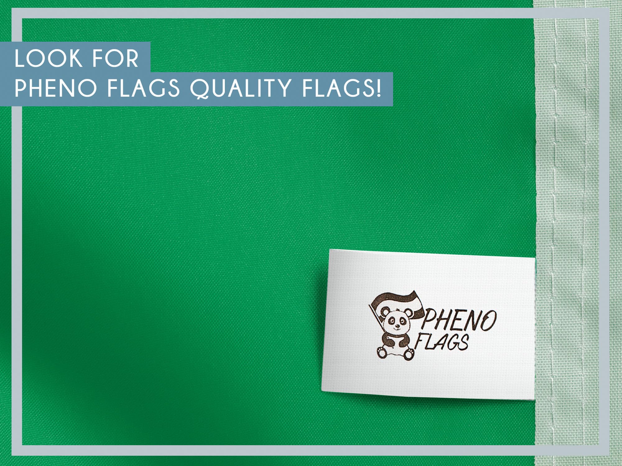 PHENO FLAGS Senegal flag, Senegalese flag 3x5ft with brass eyelets, weatherproof national flag for flagpole, 100% polyester - Image 4