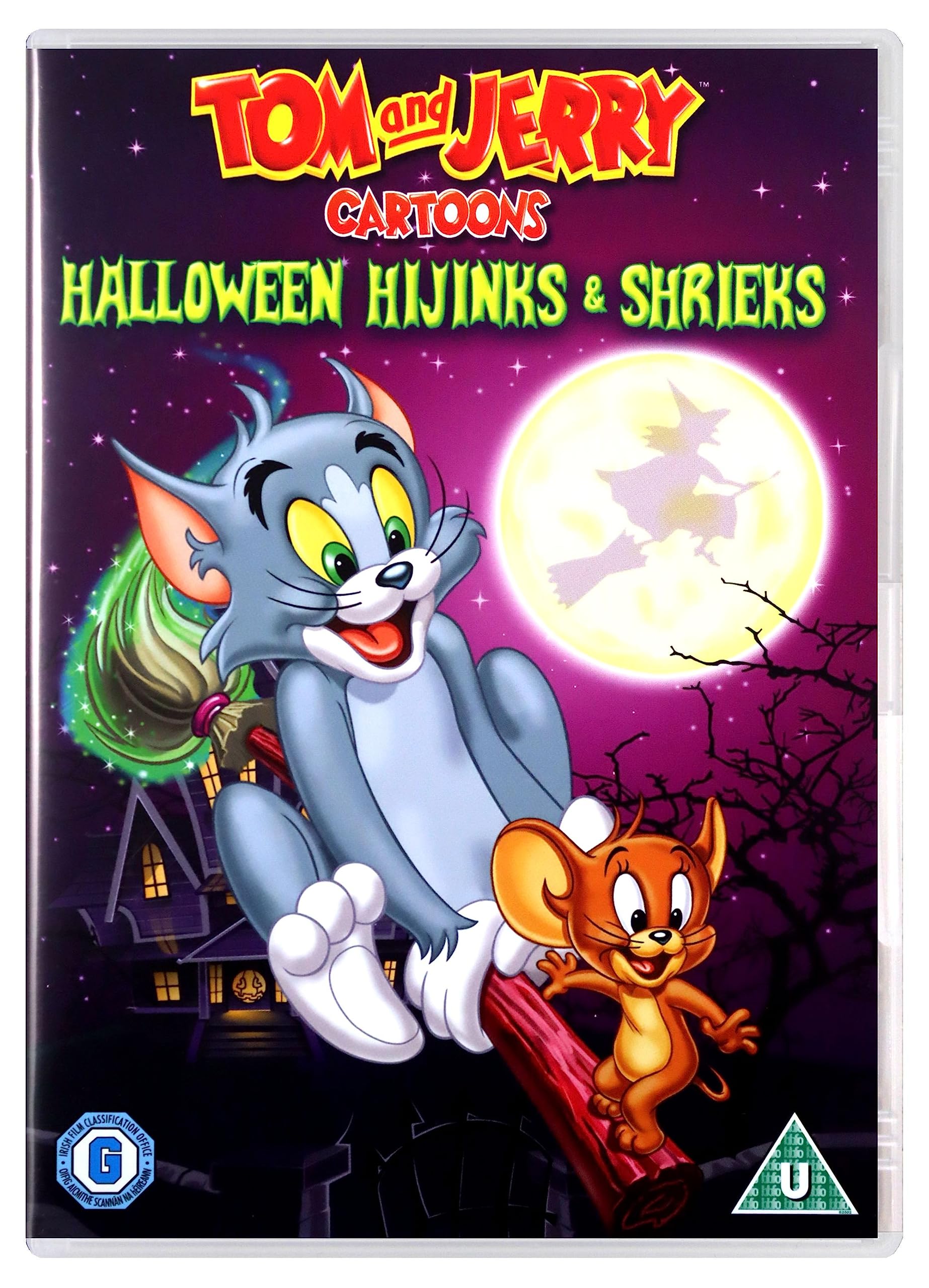TOM AND JERRY HALLOWEEN HIJINKS AND SHRIEKS (DVD) 2003 REGION 2