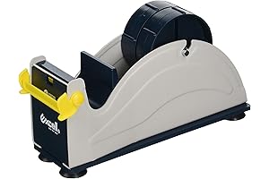 Excell ET-12271 Three-Inch Core Extra Wide Desktop Tape Dispenser