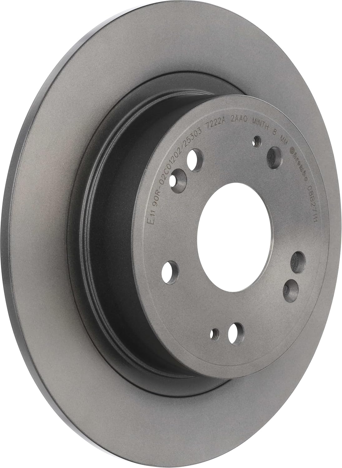 Brembo 08.B271.11 UV Coated solid Rear Brake Rotor ACURA/ACURA (GAC)/HONDA/HONDA (DONGFENG)/HONDA (GAC)/PROTON OE# 42510TA0A01