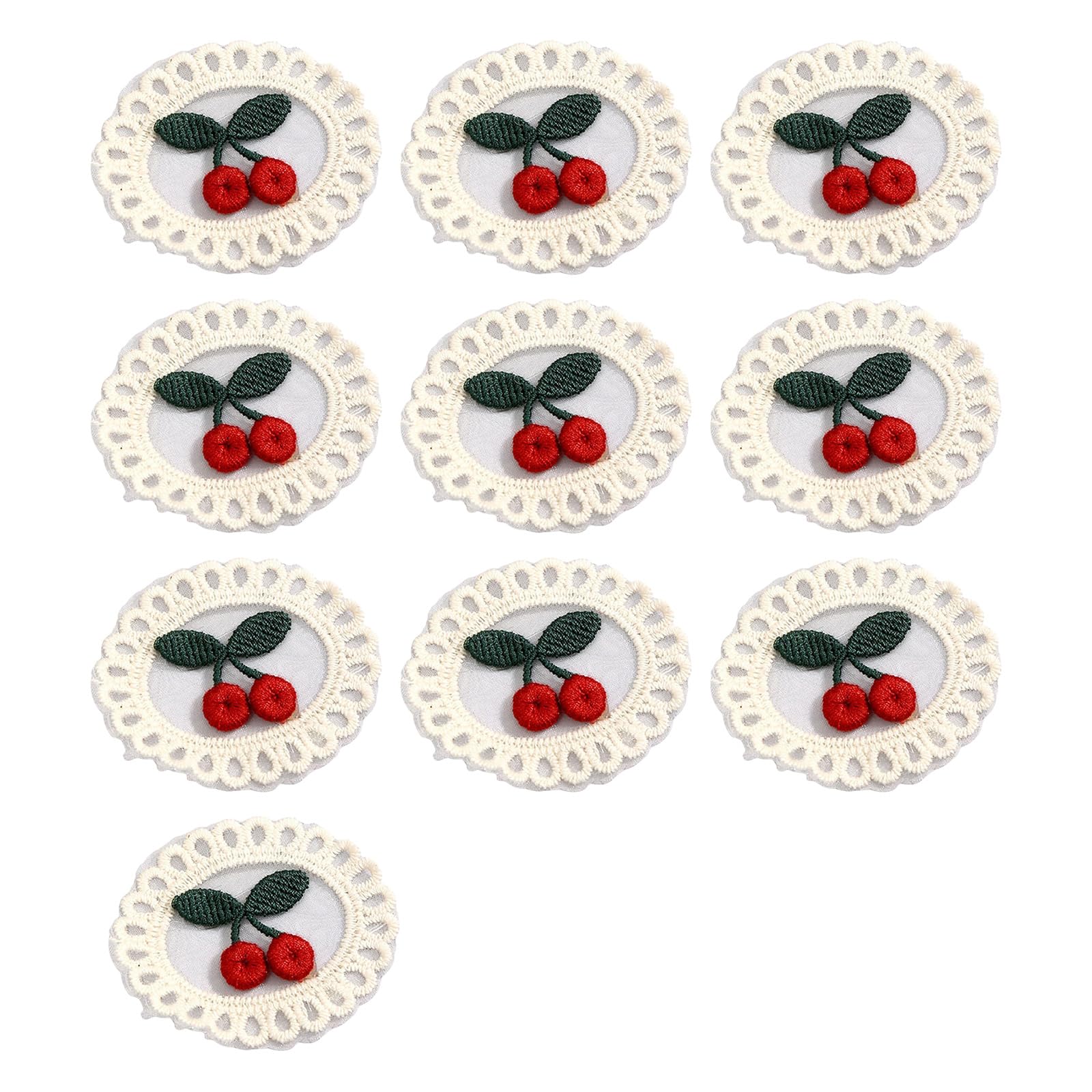 HGENAHGTF Embroidery Patches Colorful Pattern Appliques Adhesive Backing for Clothing Upcycling and Projects Sewing Craft