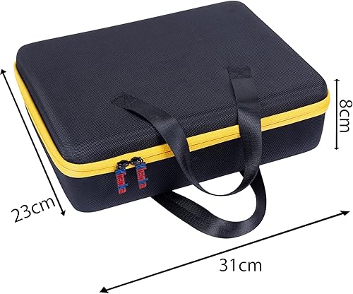 Miniatura 4 de khanka Funda rígida para altavoz Dewalt Jobsite Pro resistente al agua portátil + funda rígida para batería y cargador Dewalt de 8 V/12 V/18 V/20