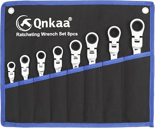 Miniatura 6 de Juego de llaves de trinquete flexibles de 16 piezas métrica+SAE