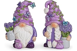 Lavender Dream Gnome Set: The Perfect Accent for Purple-Centric Ambiance