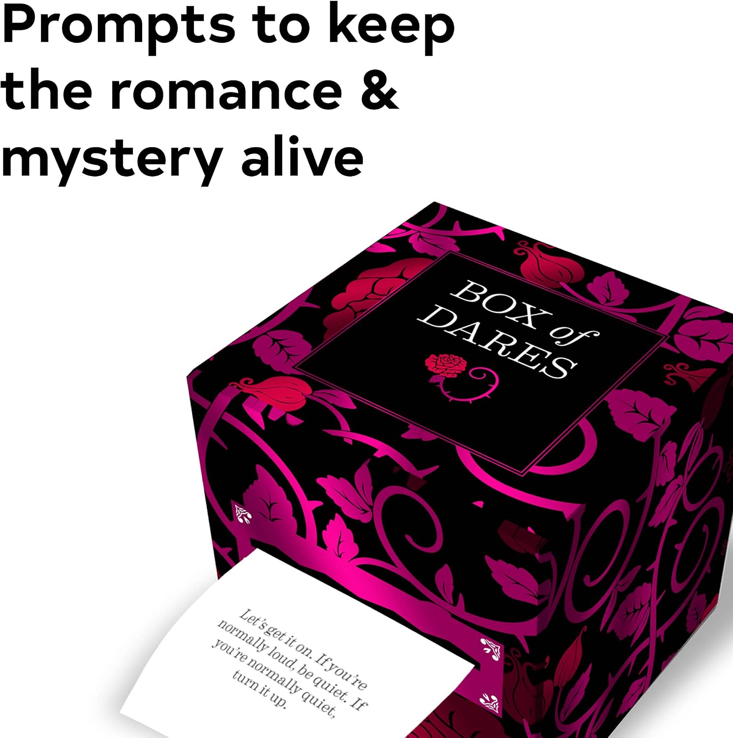 Chronicle Books Box of Dares: 100 Sexy Prompts for Couples (Naughty Gift for Couples, Adult Sex Game)