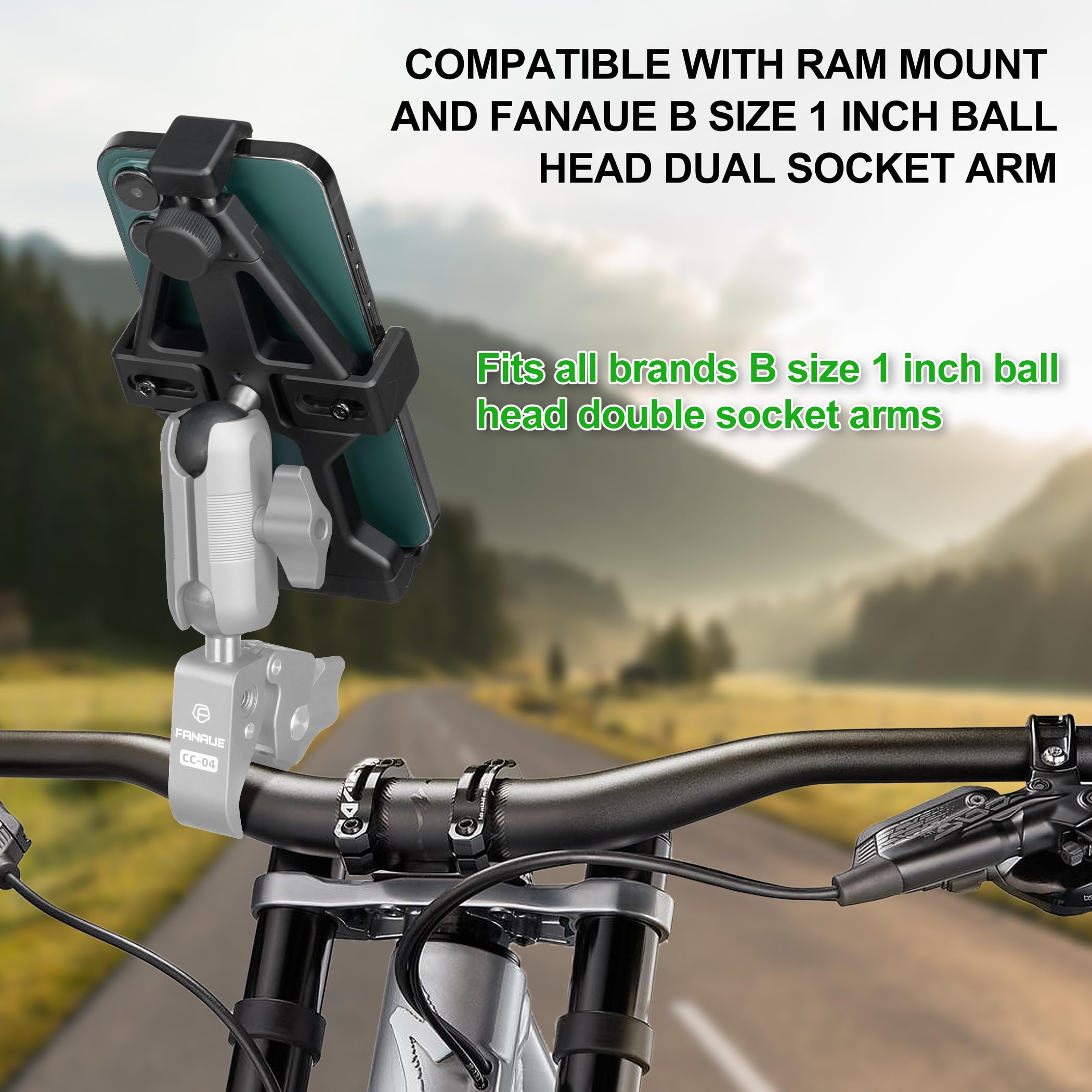 Base Moto Per Action Camera La Minestra Utente Drifting Manubrio Moto D Epoca Cotone Mini Comunicazione Braccio Doppia Presa Action Camera