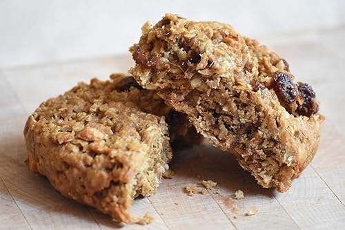 Miniatura 3 de Susies Smart Breakfast Cookie jengibre manzana saludable Omega-3s y proteína rica suave masticable 357 manzana 63 oz paquete de 18