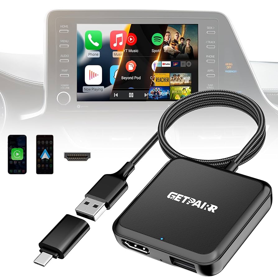 【GetPairr TV】Car TV Mate Pro Max Amazon.com: GETPAIRR 4-in-1 Car TV Mate Max Adapter Support