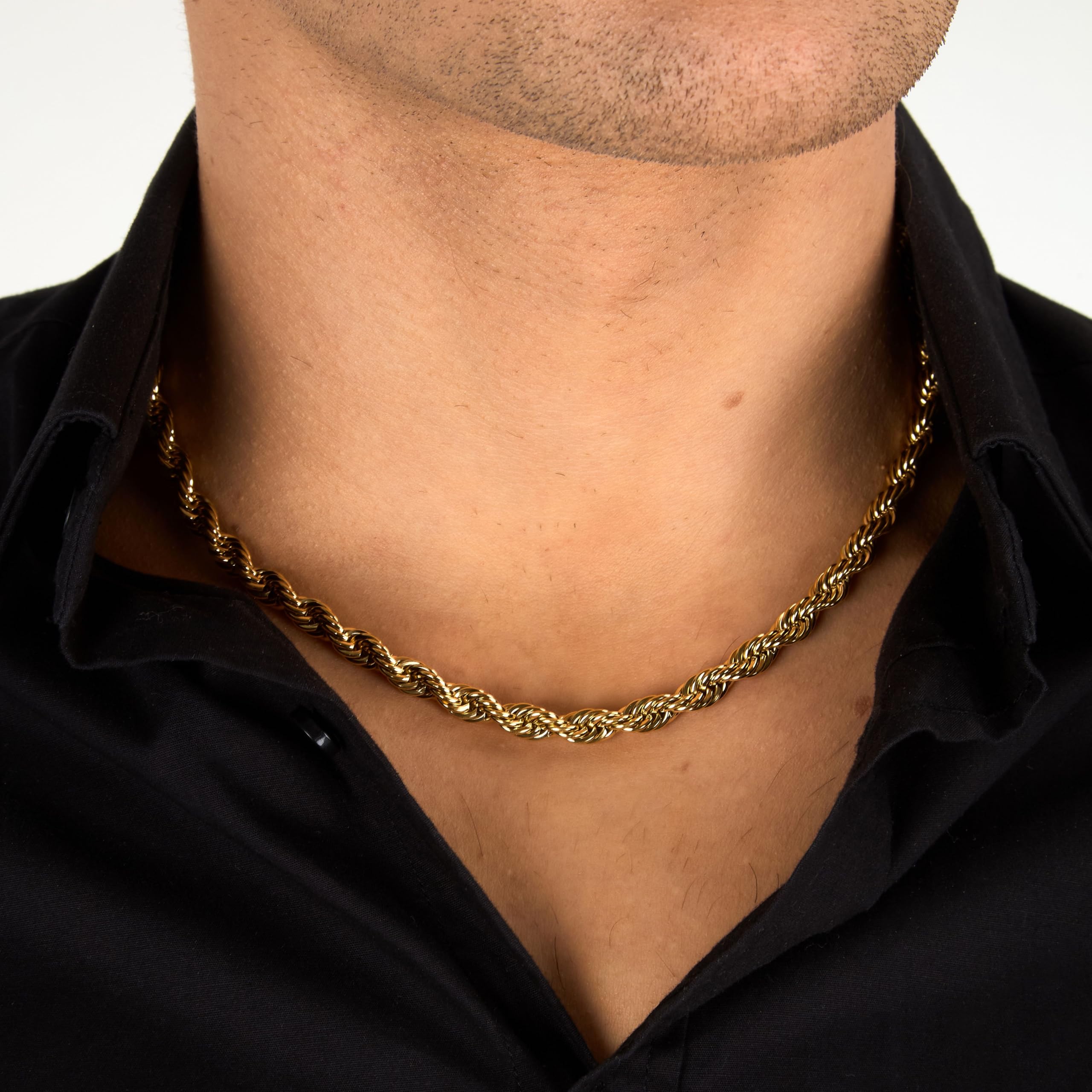 Sector No Limits Collana Uomo in Acciaio, Collezione BASIC, Catena Intrecciata