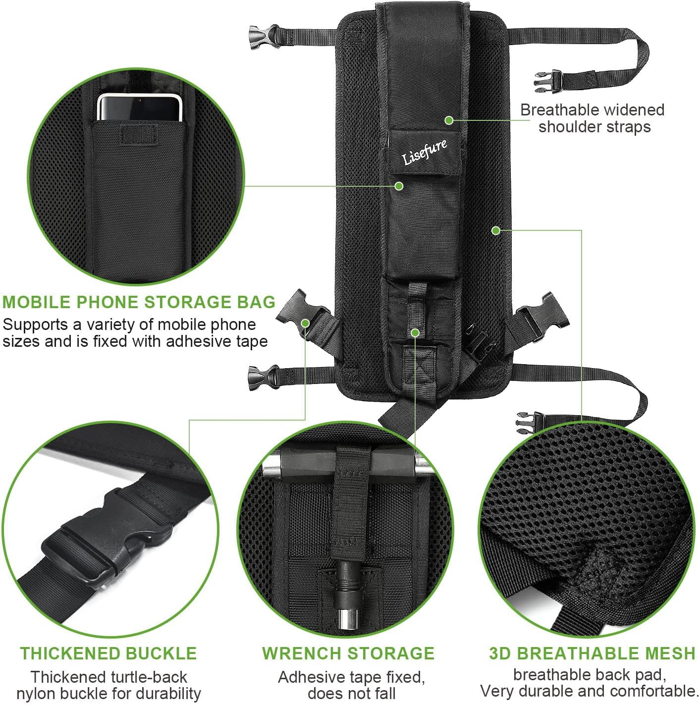 Universal Skateboard Backpack Bag With Adjustable Strap