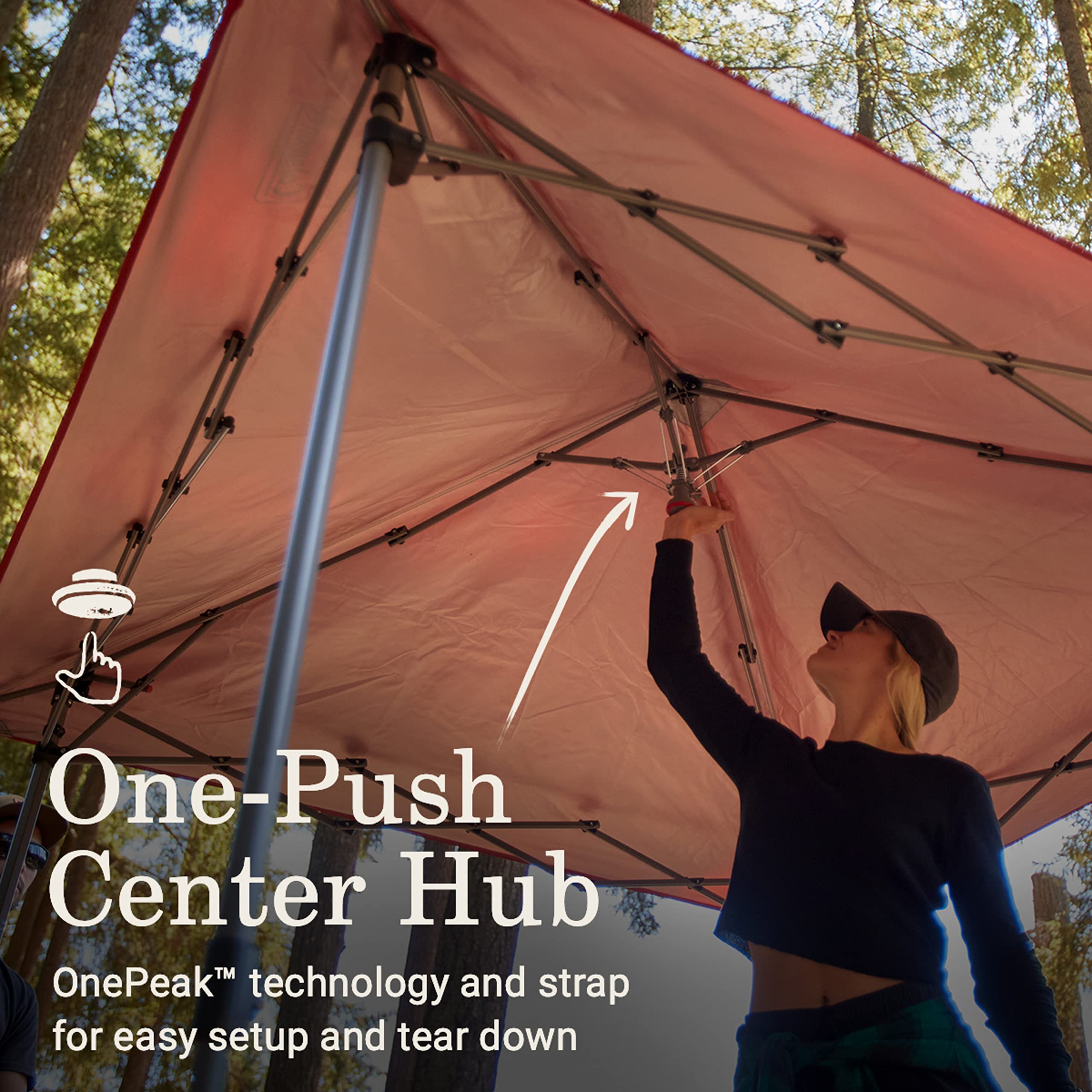 Amazon | コールマン シェード キャノピー オアシス ライト 7 x 7