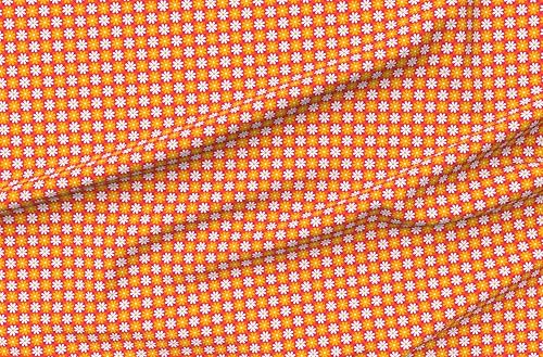 Miniatura 17 de Spoonflower Tela – Rayas psicodélicas retro vintage olas Groovy 70s tonos cálidos impresos en tela de algodón de la firma de pétalos por The Yard –