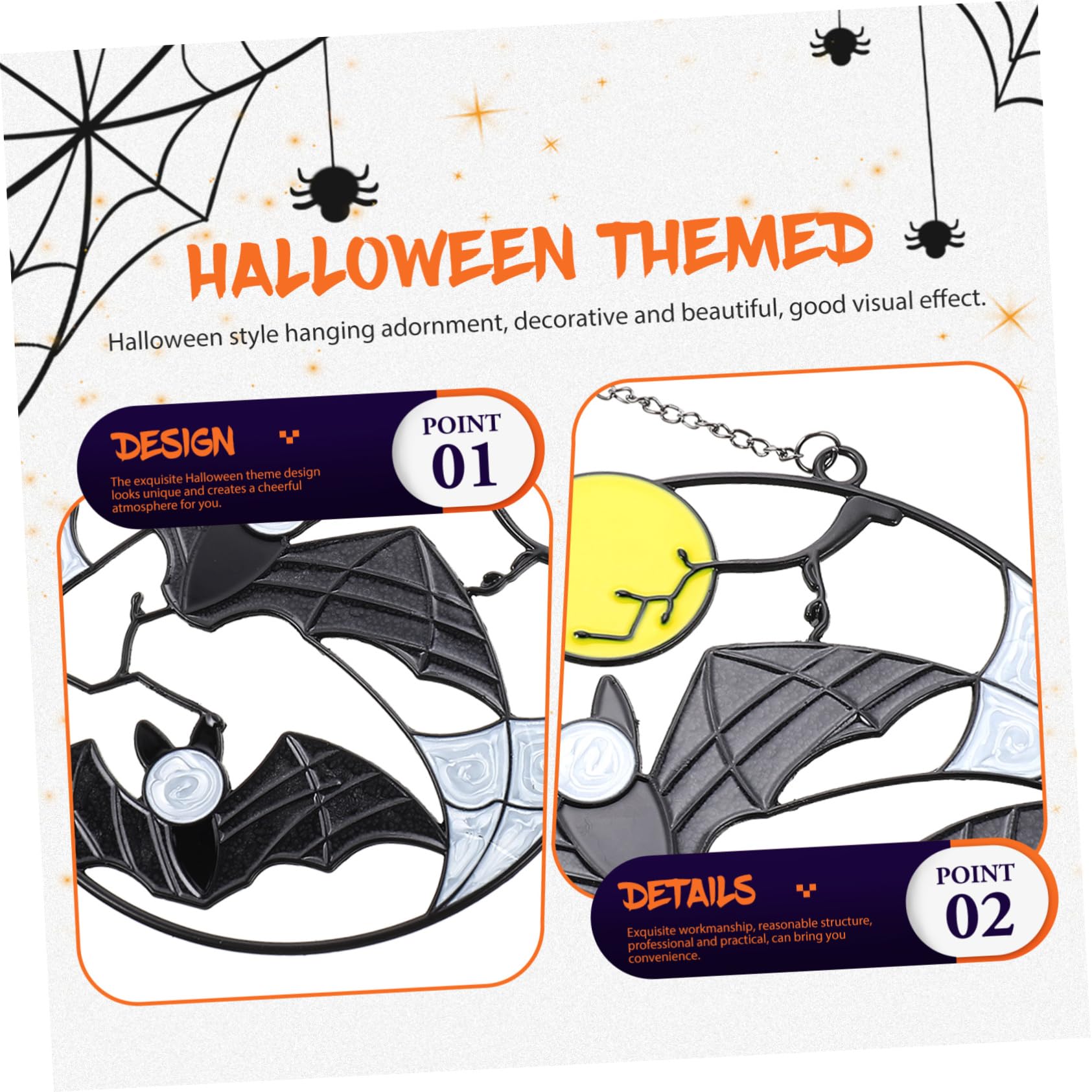Alipis 5 Pezzi Proposti Decorazioni Per La Casa Con Ciondolo A Forma Di Pipistrello Per La Casa Decorazioni Di Halloween Per Interni Pipistrello Di Halloween Da Appendere Ornamento