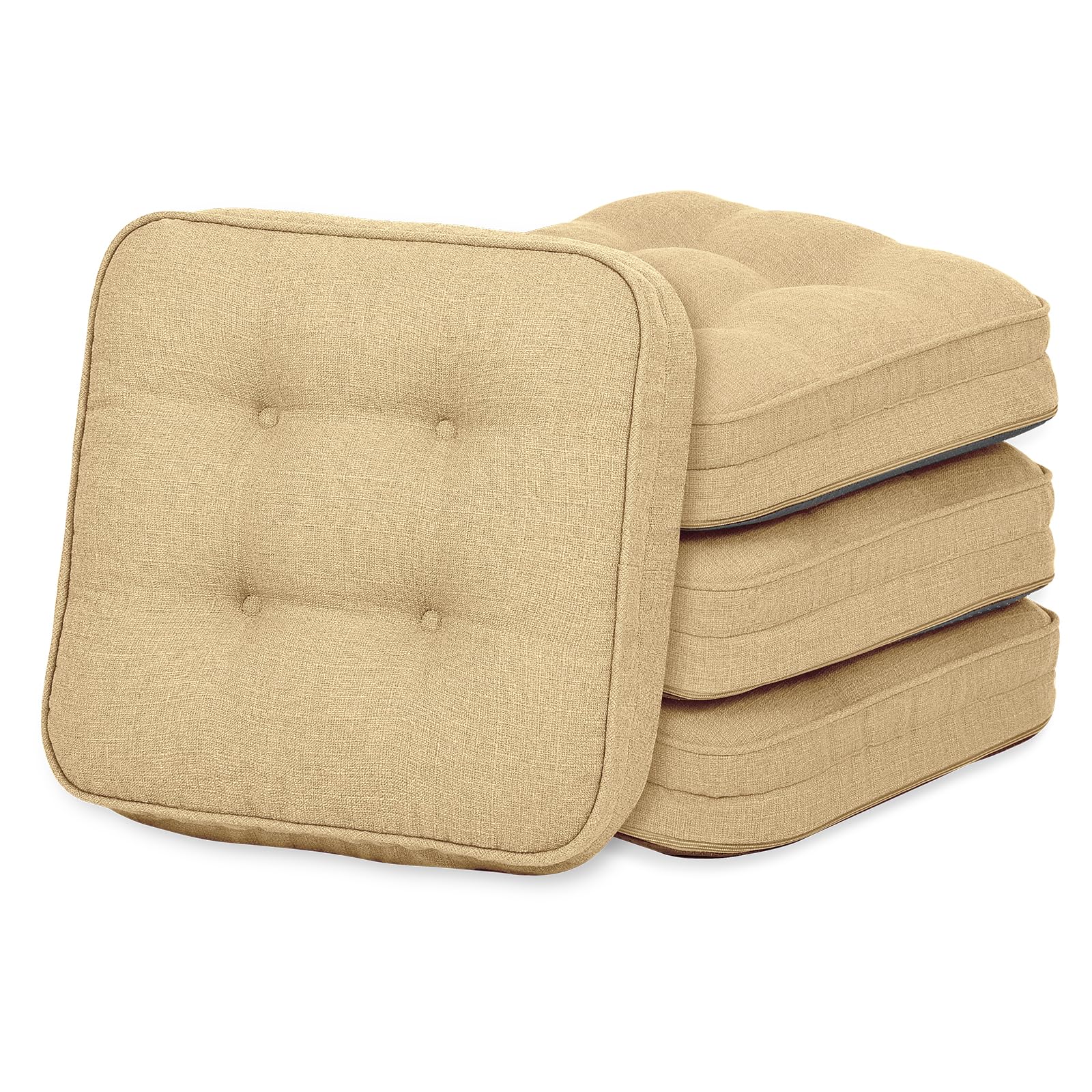 Comfortable GOFORIT Chair Cushions - Beige -10