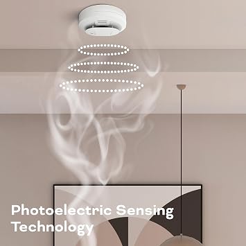 Kidde Smoke & Carbon Monoxide Detector, AA Battery Powered, Voice Alerts, LED Warning Light Indicators