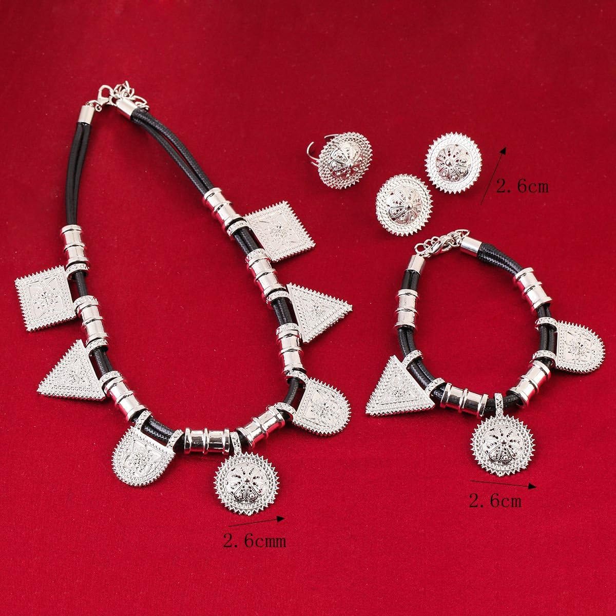 Ethiopian Jewelry Set Gold Plated 24k Eritrea Habesha Sets Ethiopia Jewellery Wedding Gift