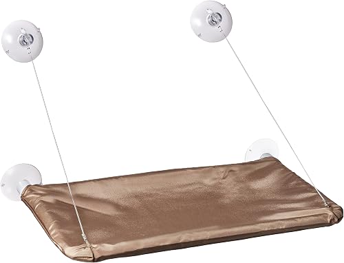 Oster Sunny Seat Window-Mounted Cat Bed, 50 Pounds : Pet Window Perches : Pet Supplies