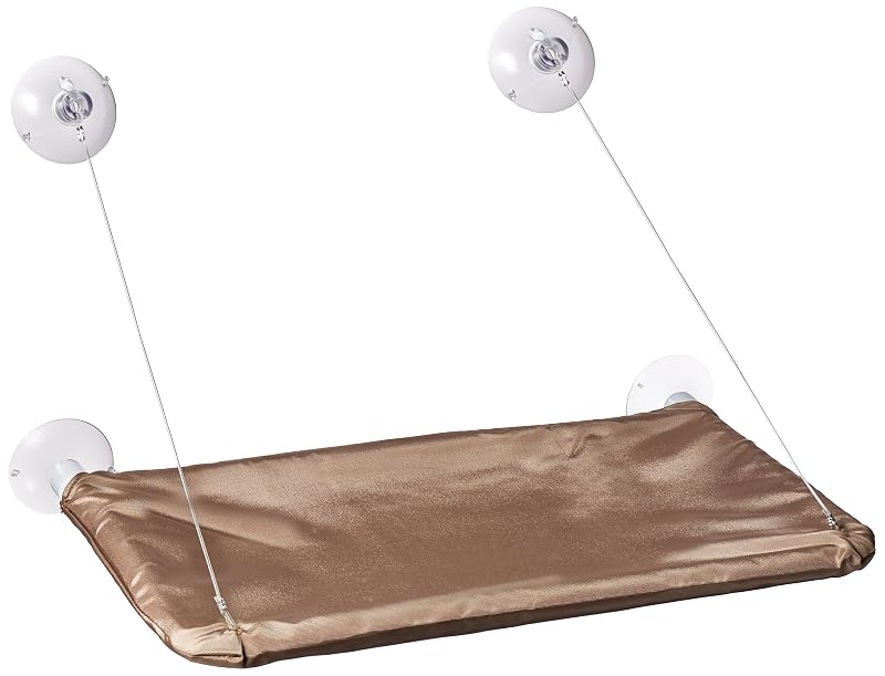 Cama de Janela para Gatos Oster Sunny Seat com Ventosas e Estrutura Plástica KERBL, 1 unidade