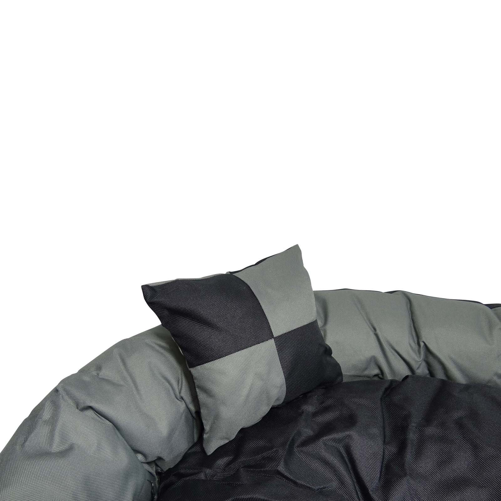 Hossi's Wholesale Hundebett XL 150x120x25cm Grau Hundesofa | Hossi's Wholesale, Wendekissen, Hundekorb, Liegeplatz für große Hunde