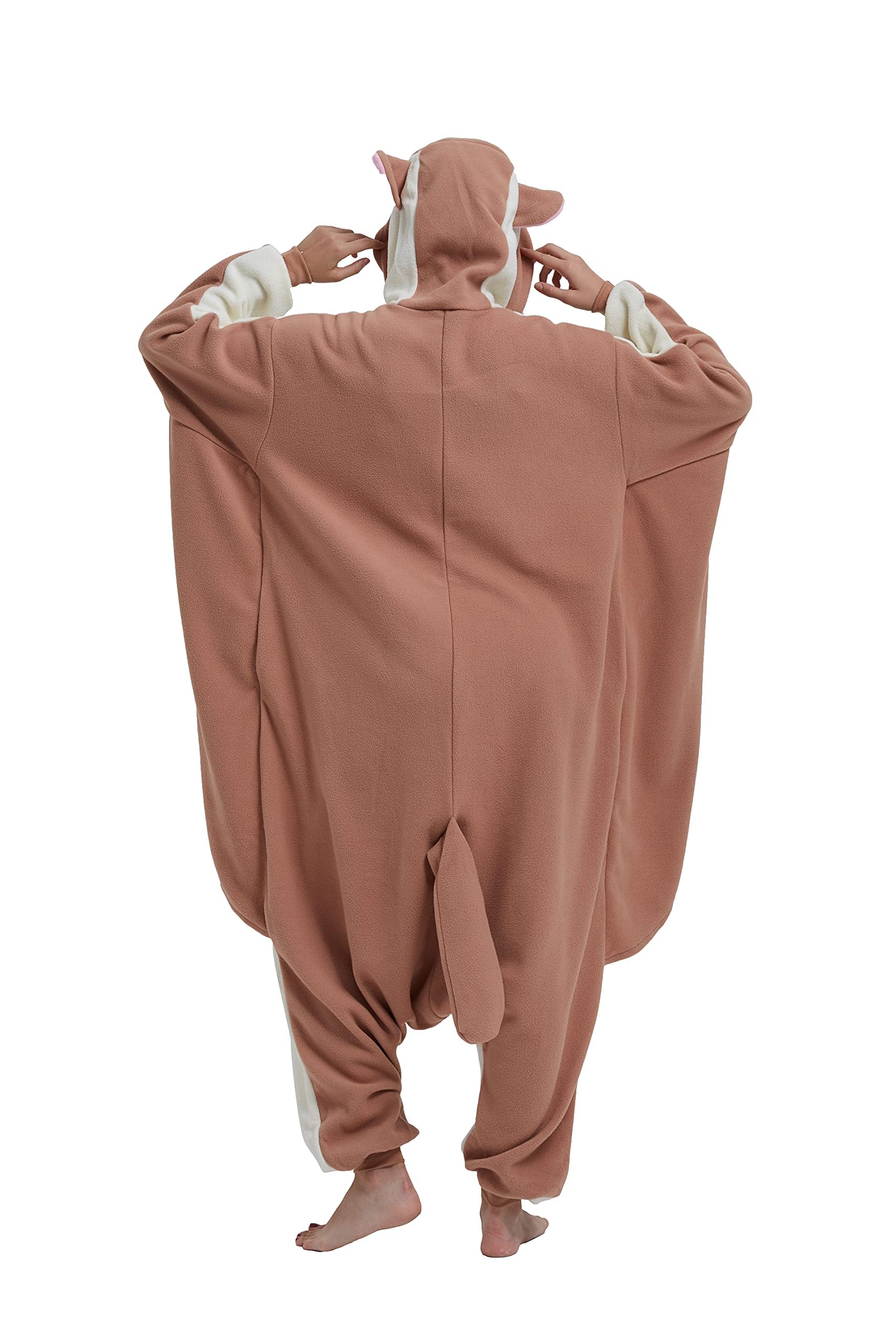 SimZoo Pijamas de Animales para Adultos, Ropa de Dormir para Disfraz de Cosplay de Animales para Hombres y Mujeres, Ropa de hogar Unisex de una Pieza