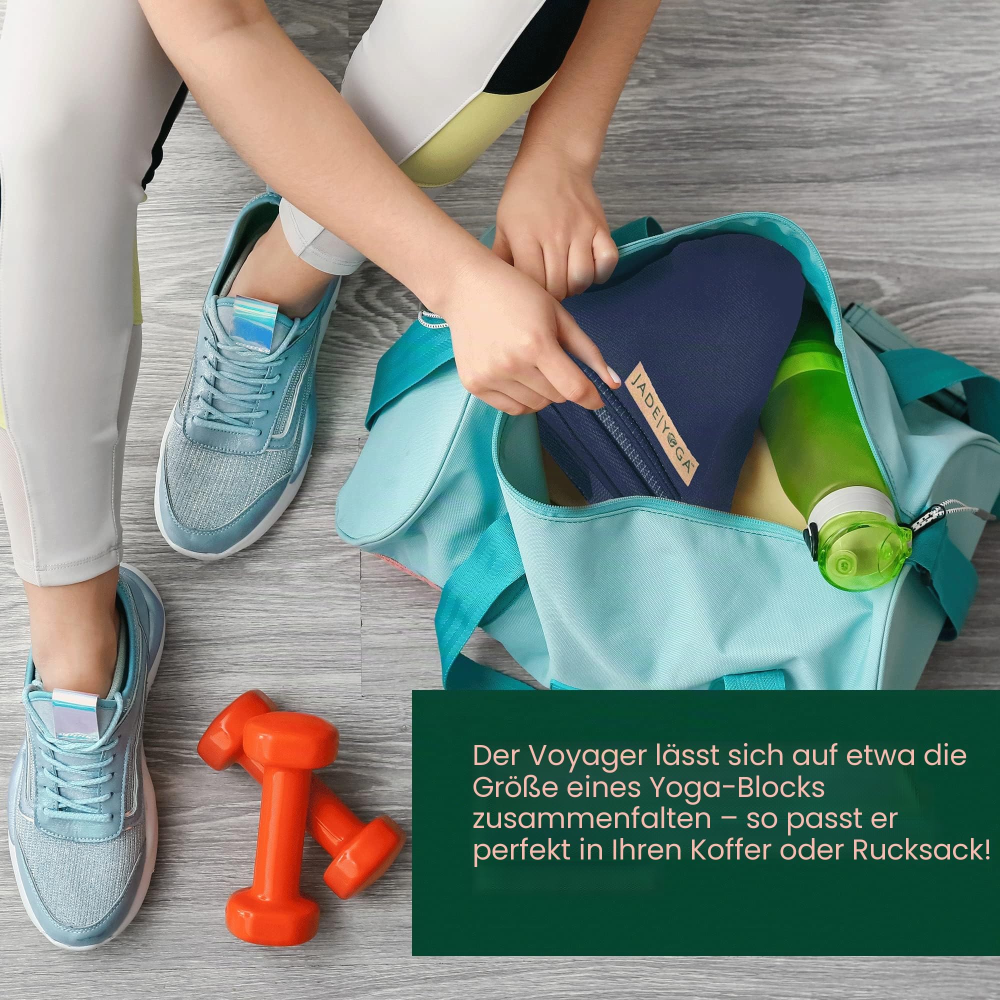 Jade Yoga Voyager Yogamatte, 1,6 mm