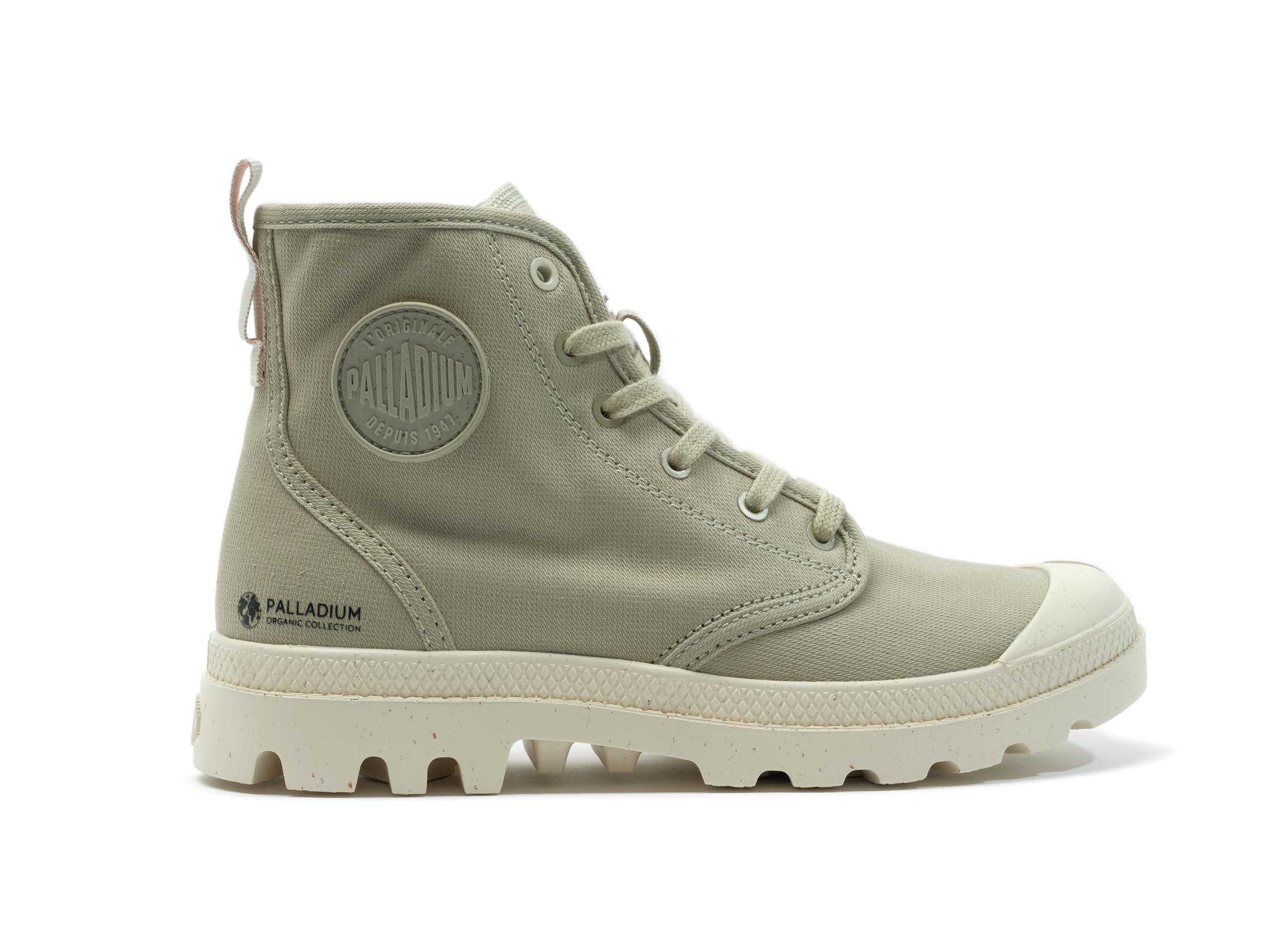 Palladium Pampa Hi Zip Organic Mode, Eucalyptus, 3.5 UK