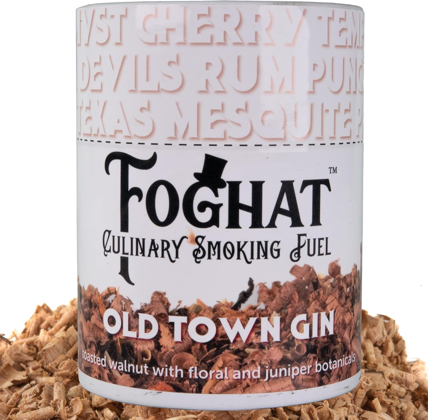Cocktail Smoker Wood Chips 14oz Old Town Gin Walnut & Juniper Botanicals Shavings