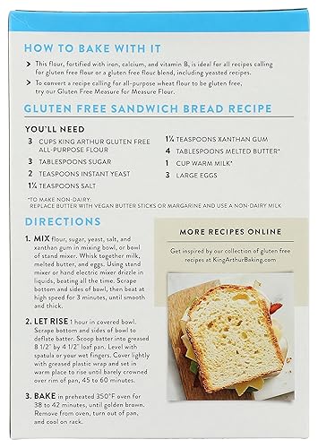 Miniatura 4 de King Arthur Harina multiusos sin gluten 24 onzas