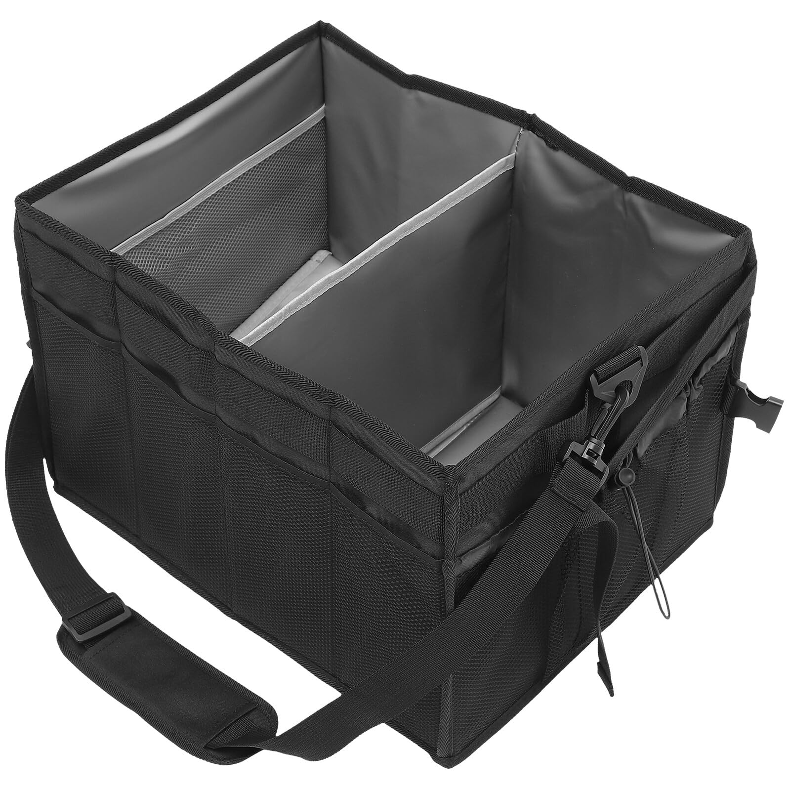 VICASKY Cassetta Organizer per Barbecue Esterno, Porta Utensili e Condimenti, Realizzata in Oxford Cloth, per Campeggio, Picnic e Giardino