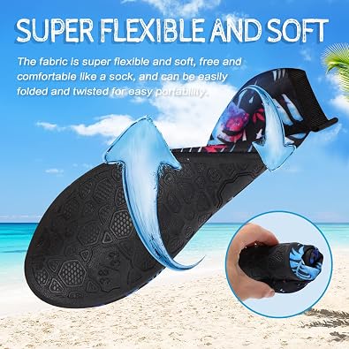 Water Shoes for Women Men Quick-Dry Barefoot Aqua Socks Swim Beach
