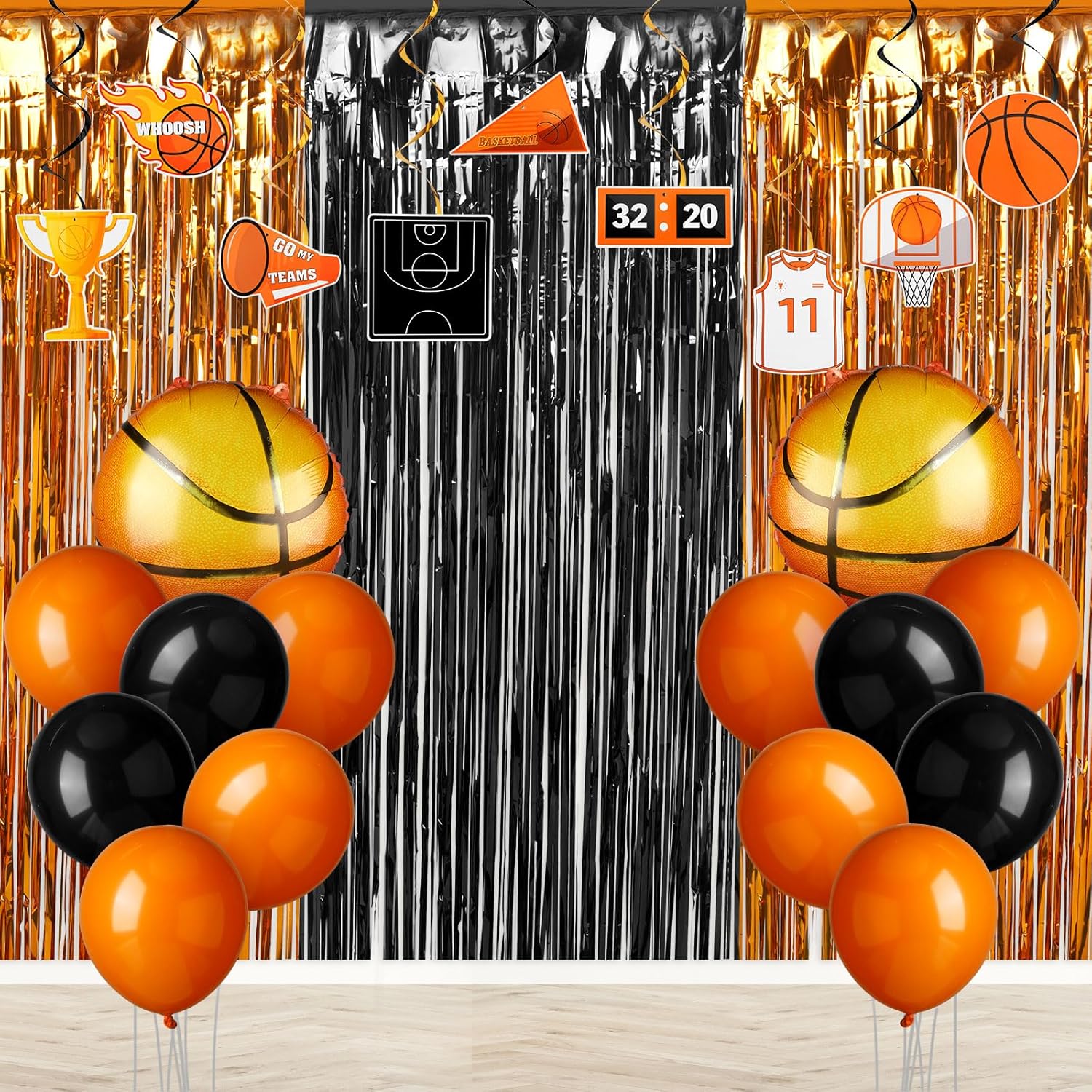 Ceenna 30 Pcs Basketball Birthday Decorations Sports Themed