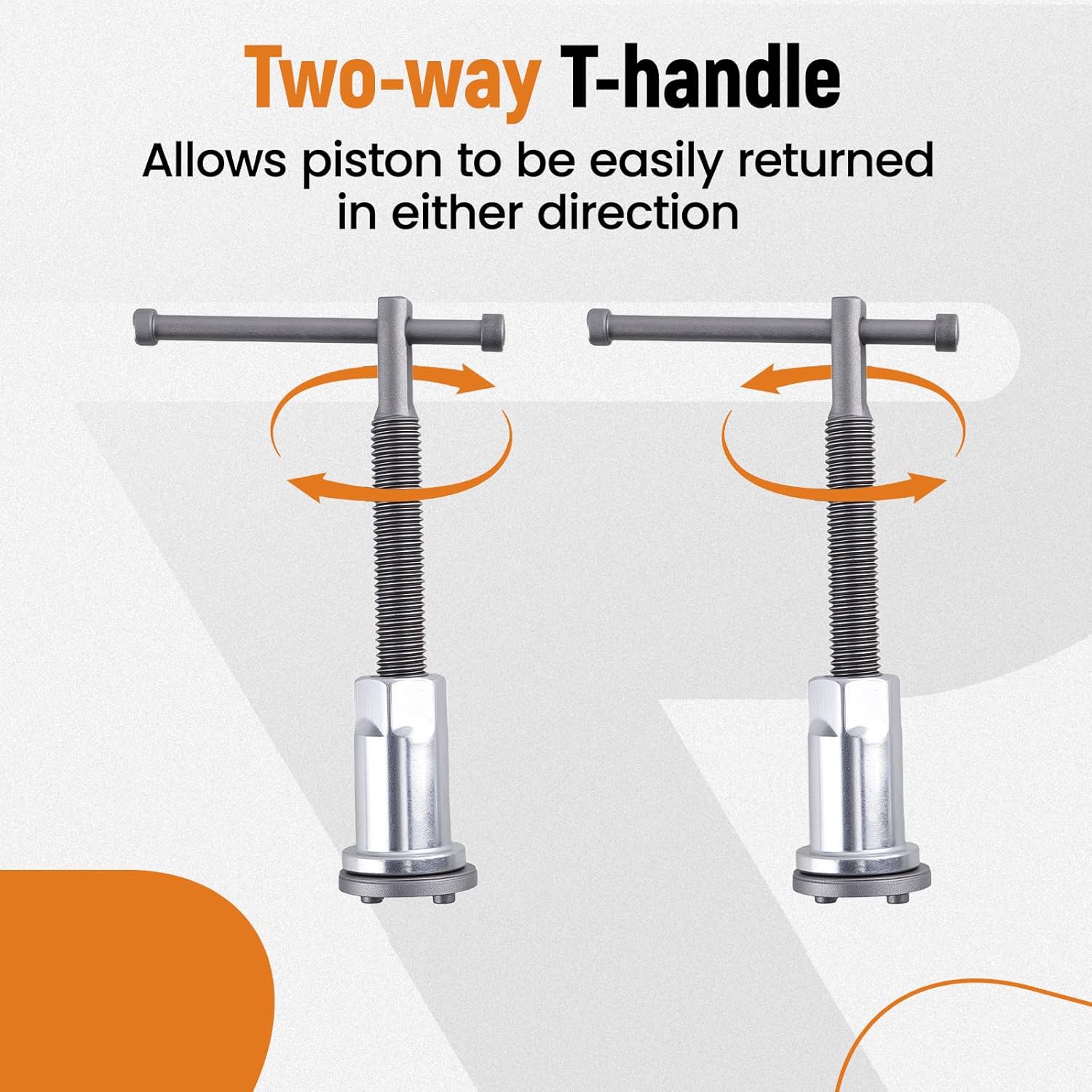 maXpeedingrods 35pc Brake Caliper Compression Tool Set, Disc Brake Caliper Tool Kit for Brake Pad Replacement, Heavy Duty Brake Piston Compressor Wind Back Tool Kit with 24 Adapters for Most Vehicles