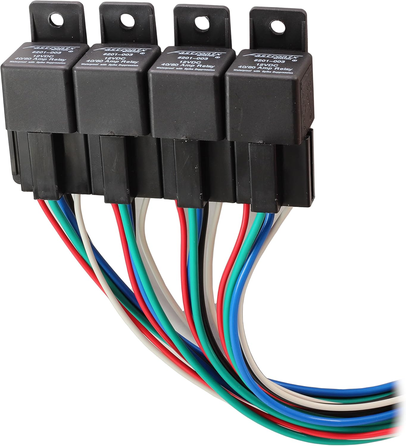 Fastronix High Current 40/60A Relay Panel with Interlocking Sockets
