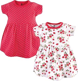 Hudson Baby Toddler Dresses Strawberries