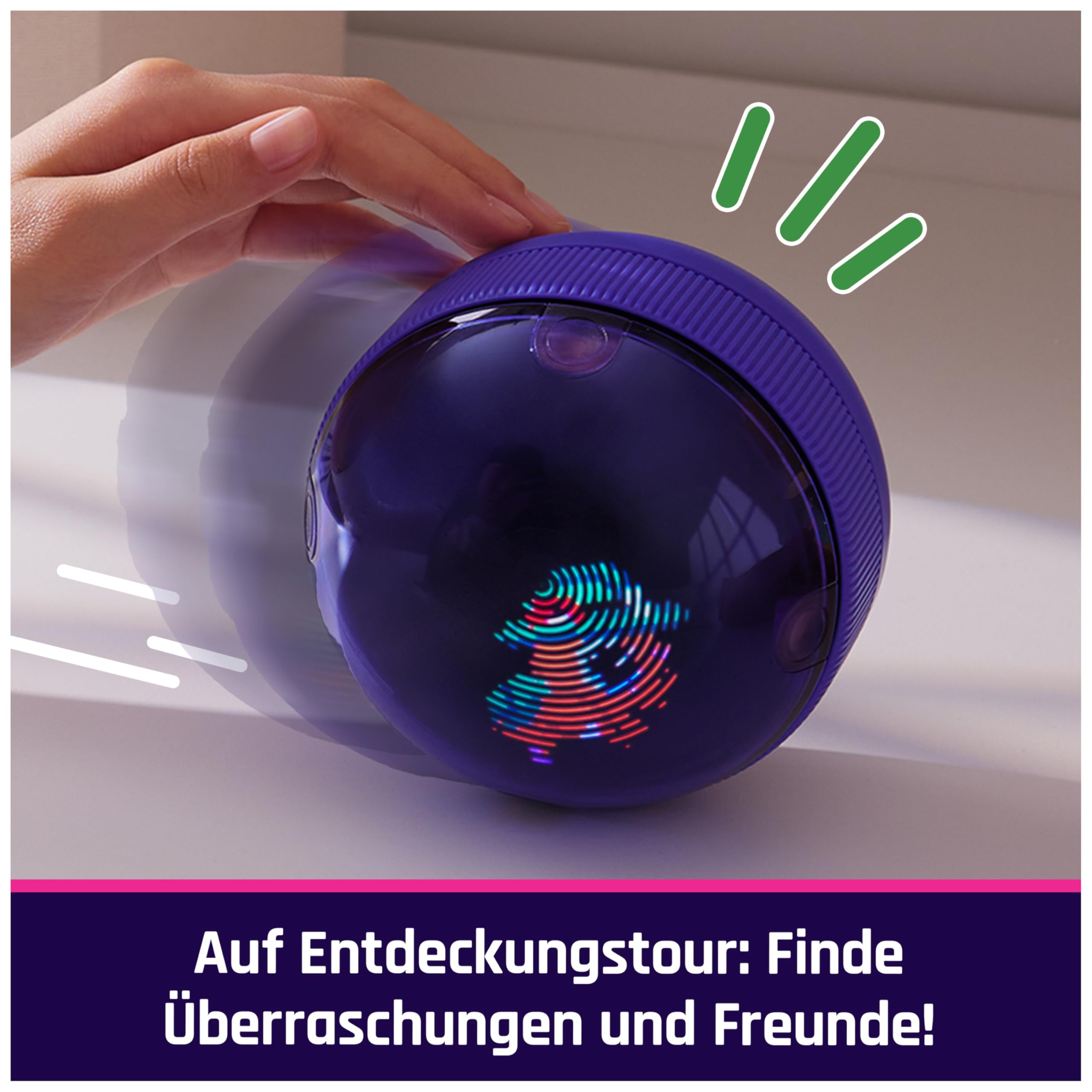 Bitzee Hamsterball – Interaktives Spielzeug mit über 20 virtuellen Hamstern, das Digitale Haustier reagiert auf Berührung und Bewegung, für Kinder ab 5 Jahren