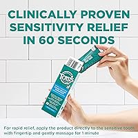 Vista 4 de Tom's of Maine Pasta de dientes sensible de alivio rápido sin flúor, menta fresca, 4 onzas, paquete de 3 (el embalaje puede variar)
