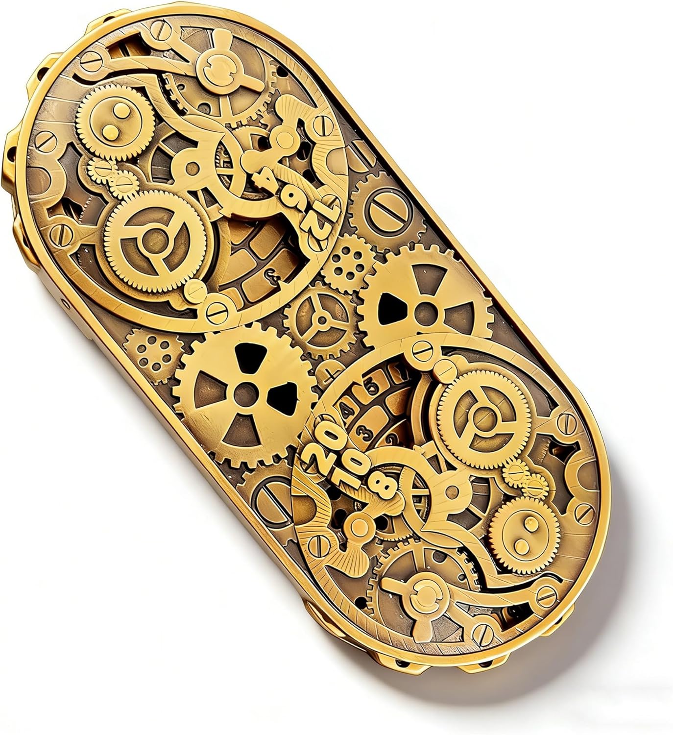 7-in-1 Spinner Dice Metal DND Dice Double Compass Dice Spinner for D&D Polyhedral Roleplay Game Dice Fantasy DND Tabletop RPG Accessories