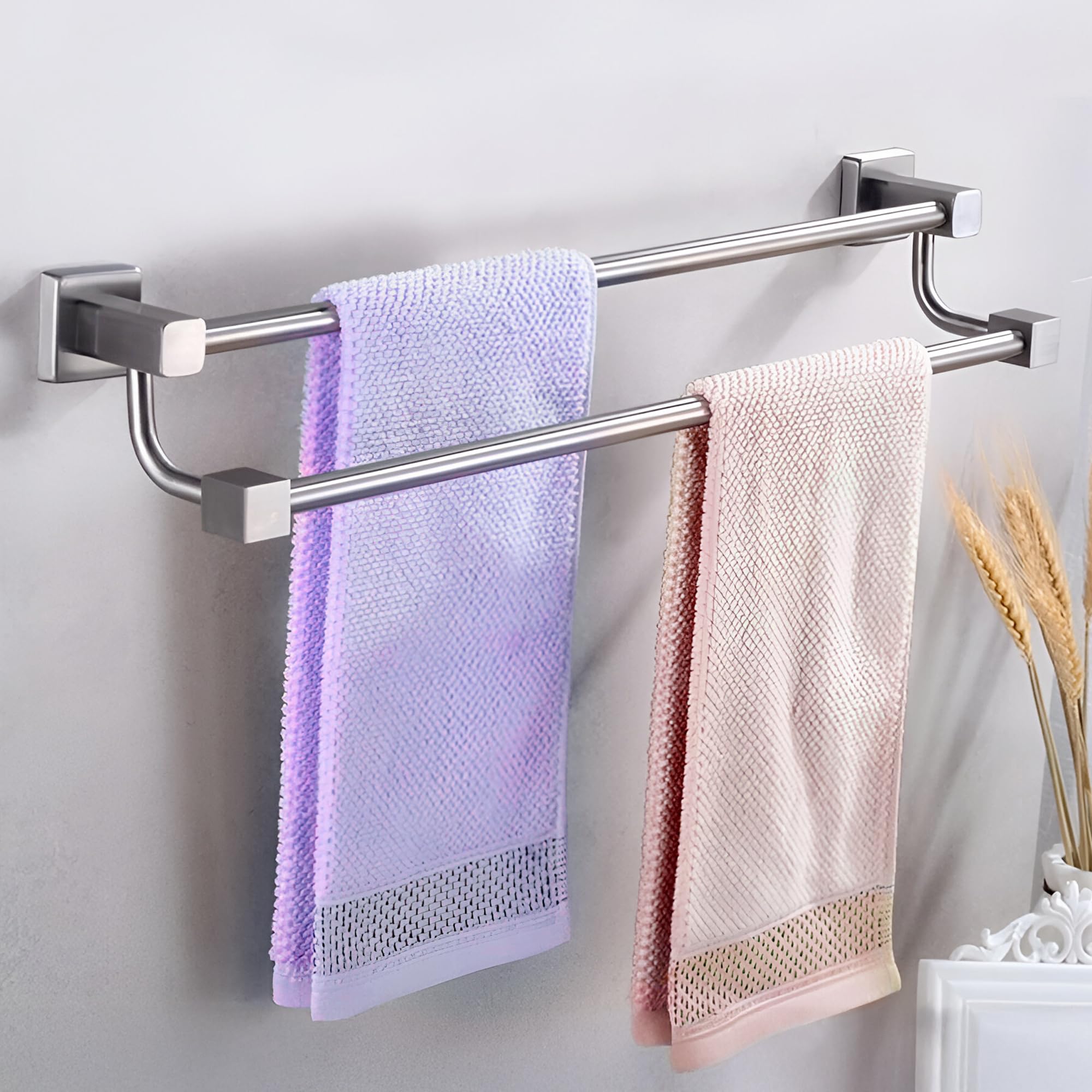 iBELL Stainless Steel Towel Rod 57cm at Rs.398 (56% Off) - Amazon