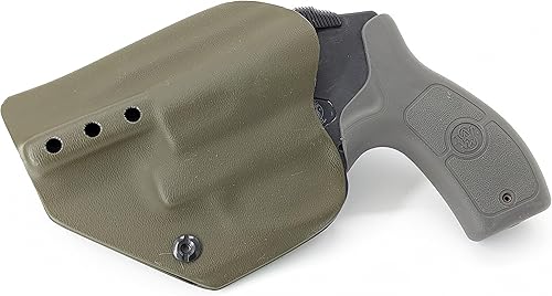 Miniatura 4 de SunSmith Holster - Compatible con Smith &amp; Wesson M&amp;P Bodyguard 38 Special Ambidextrous IWB Kydex Holster Inside Waist Funda de transporte oculta