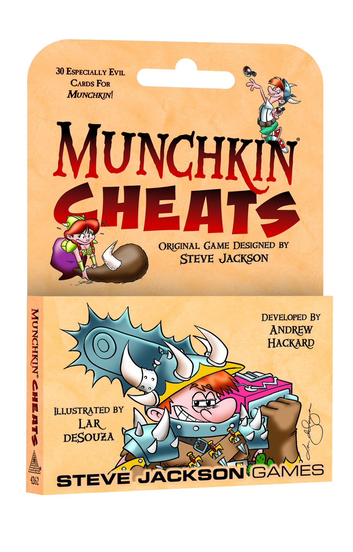 Steve Jackson Games Munchkin Cheats Card Game (Mini-Expansion) | 30 Cards | Card Game for Adults, Kids, & Family | Fantasy Adventure Roleplaying Game | Ages 10+ | 3-6 Players | Avg Play Time 120 Min