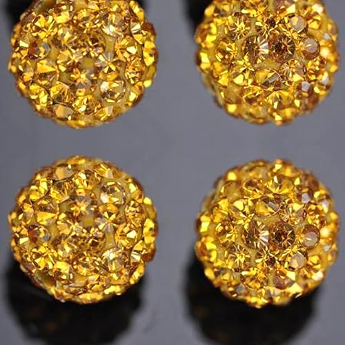 Miniatura 3 de 8mm Bolas De Discoteca Arcilla abalorio shamballa de vidrio pave Calidad Premium de bricolaje checa por Eart